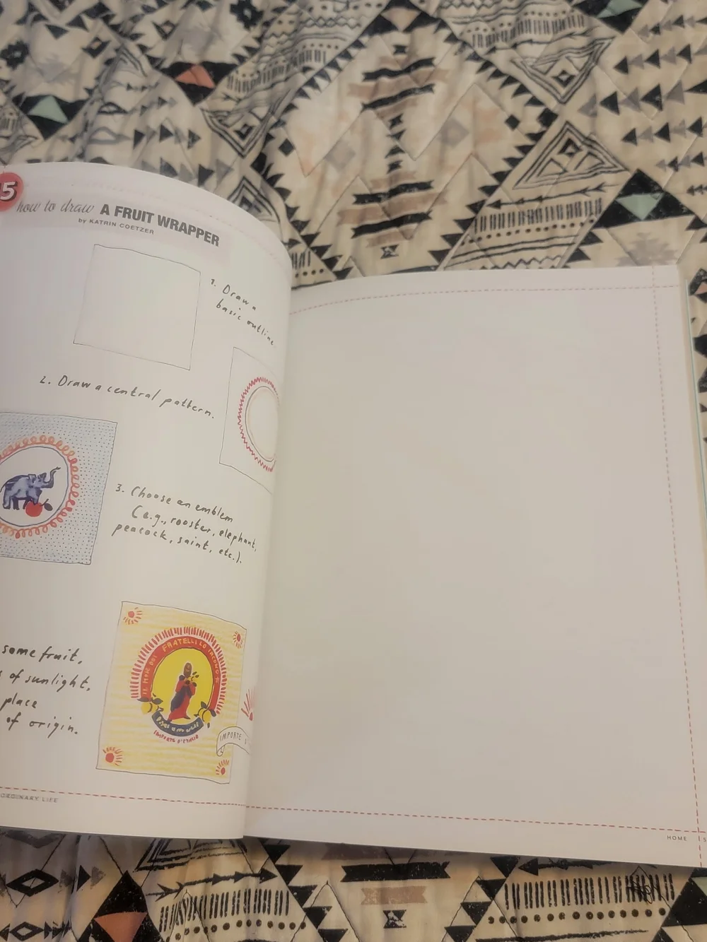 Book: 50 Ways to Draw Your Beautiful Ordinary Life - Cream Cover